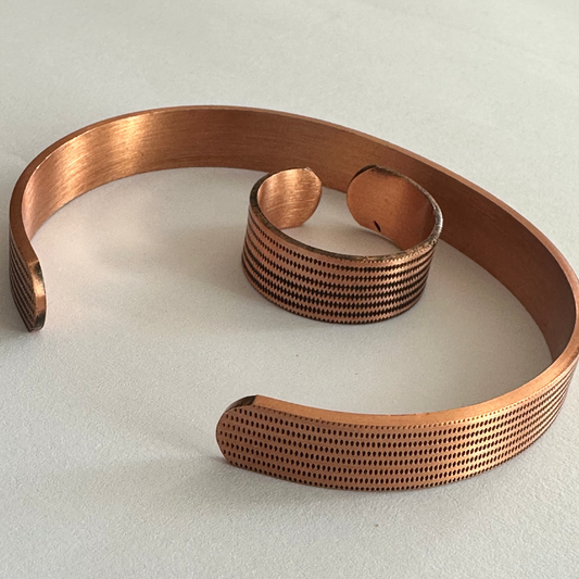 Bakırzade Nokta Desenli Minimal Set