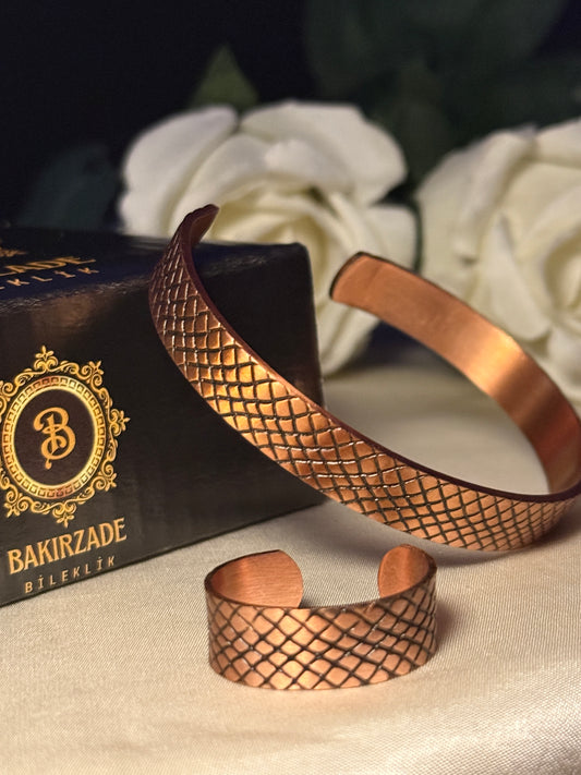 geometrik desenli bileklik duasız